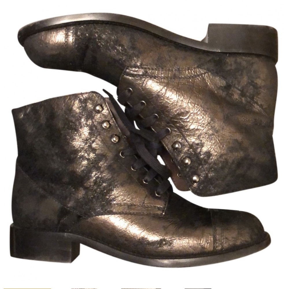 Authentic Chanel Ankle Boots